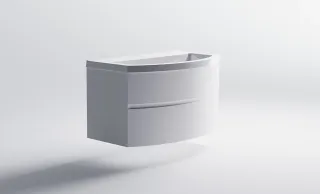 Тумба с раковиной Astra-Form Венеция 2.0 03100004+04010022 80 см белый матовый